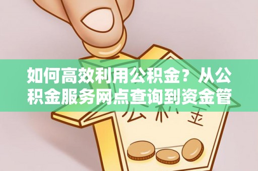 南江如何高效利用公积金？从公积金服务网点查询到资金管理全攻略